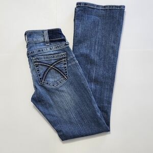 Ariat REAL Denim Women's Size 26R Flare Jeans Casual Western Wear